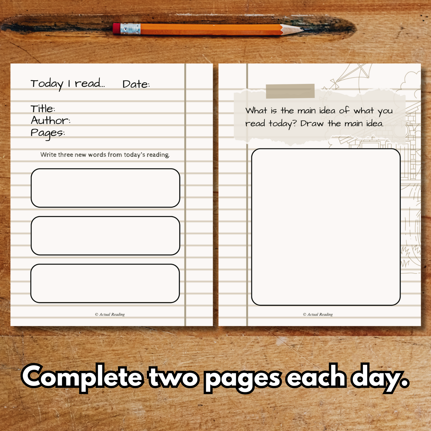 Digital Collection | Level A Guided Learning Journal Bundle