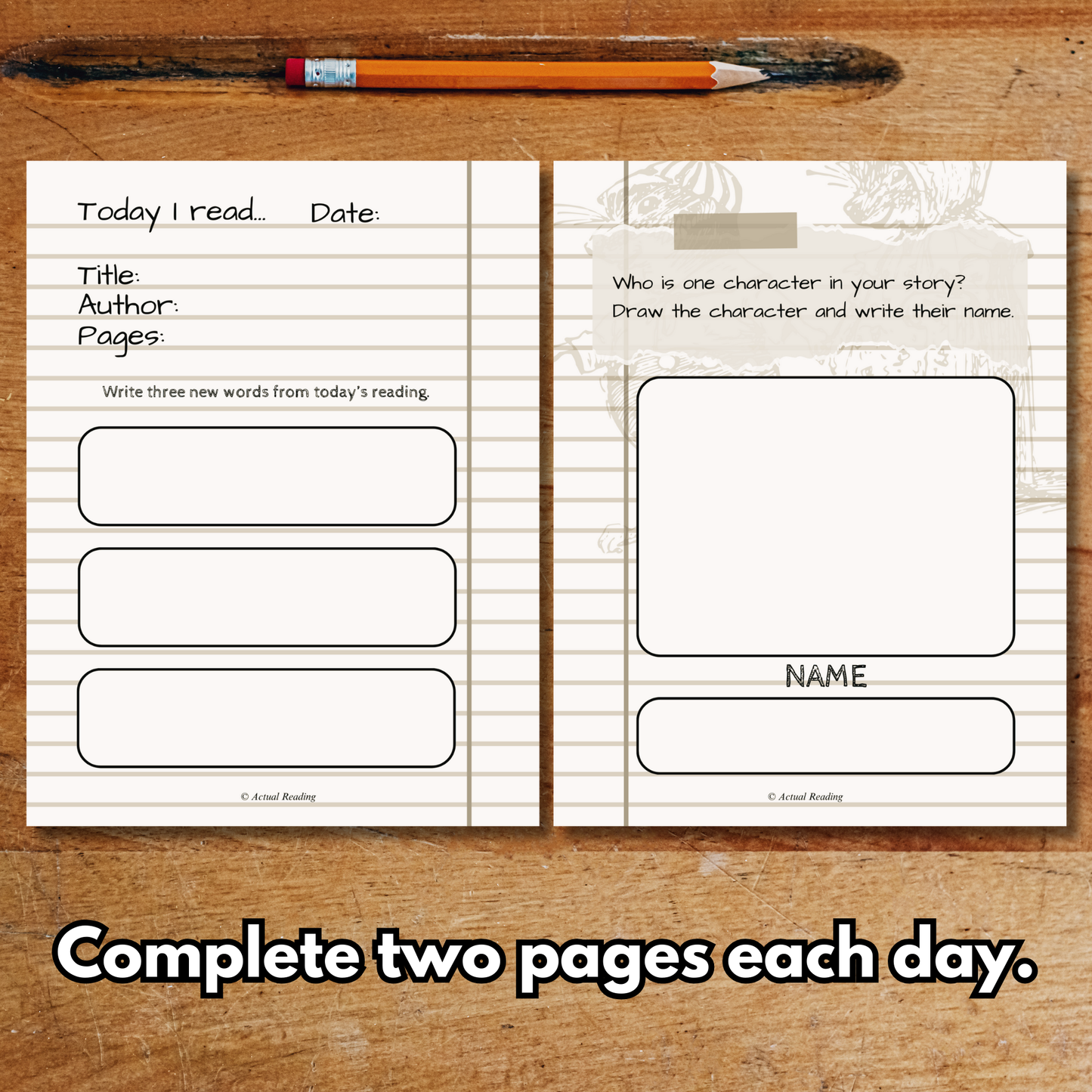 Digital Collection | Level A Guided Learning Journal Bundle