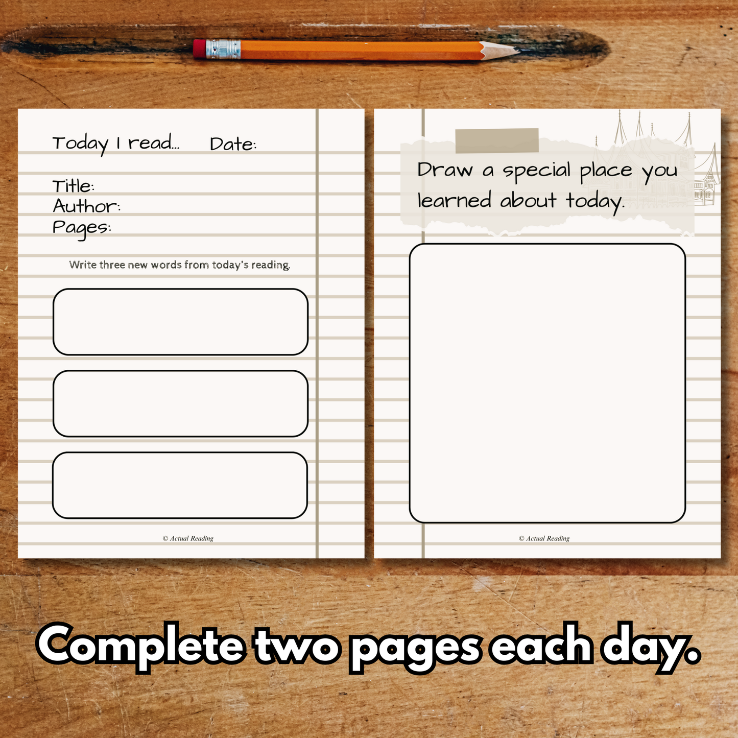 Digital Collection | Level A Guided Learning Journal Bundle