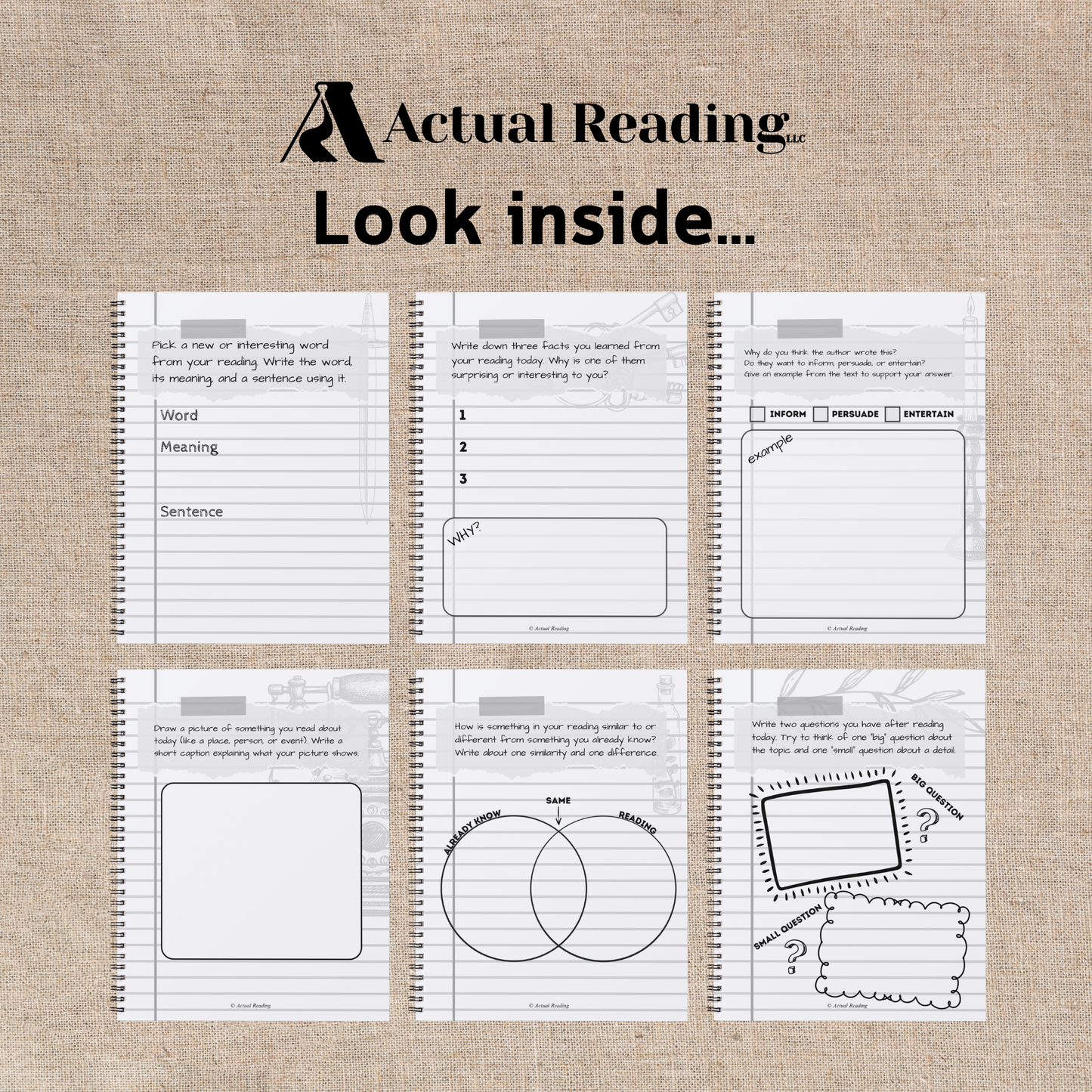 Digital Collection | Level B Guided Learning Journal Bundle