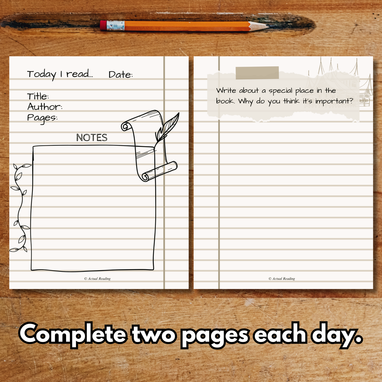 Digital Collection | Level B Guided Learning Journal Bundle