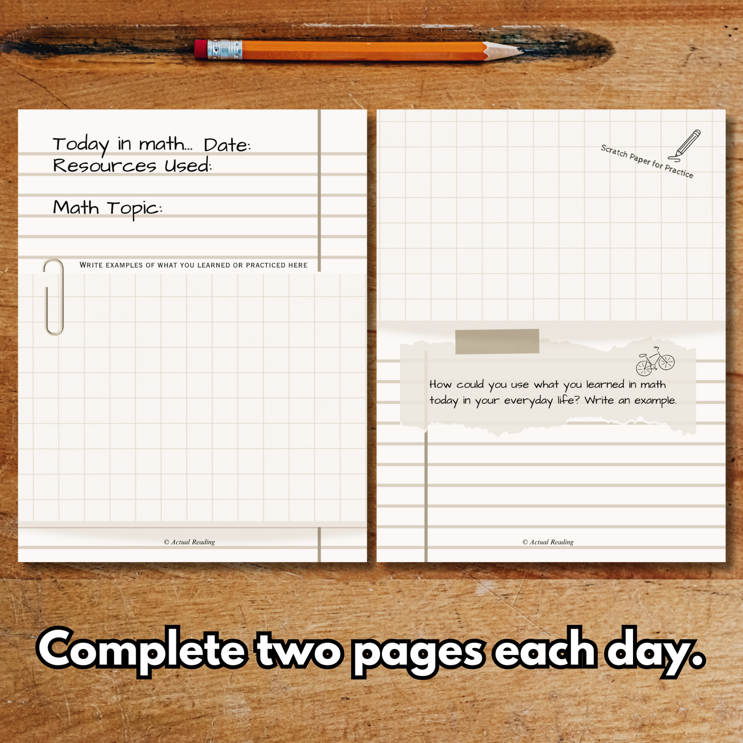 Digital Collection | Level B Guided Learning Journal Bundle