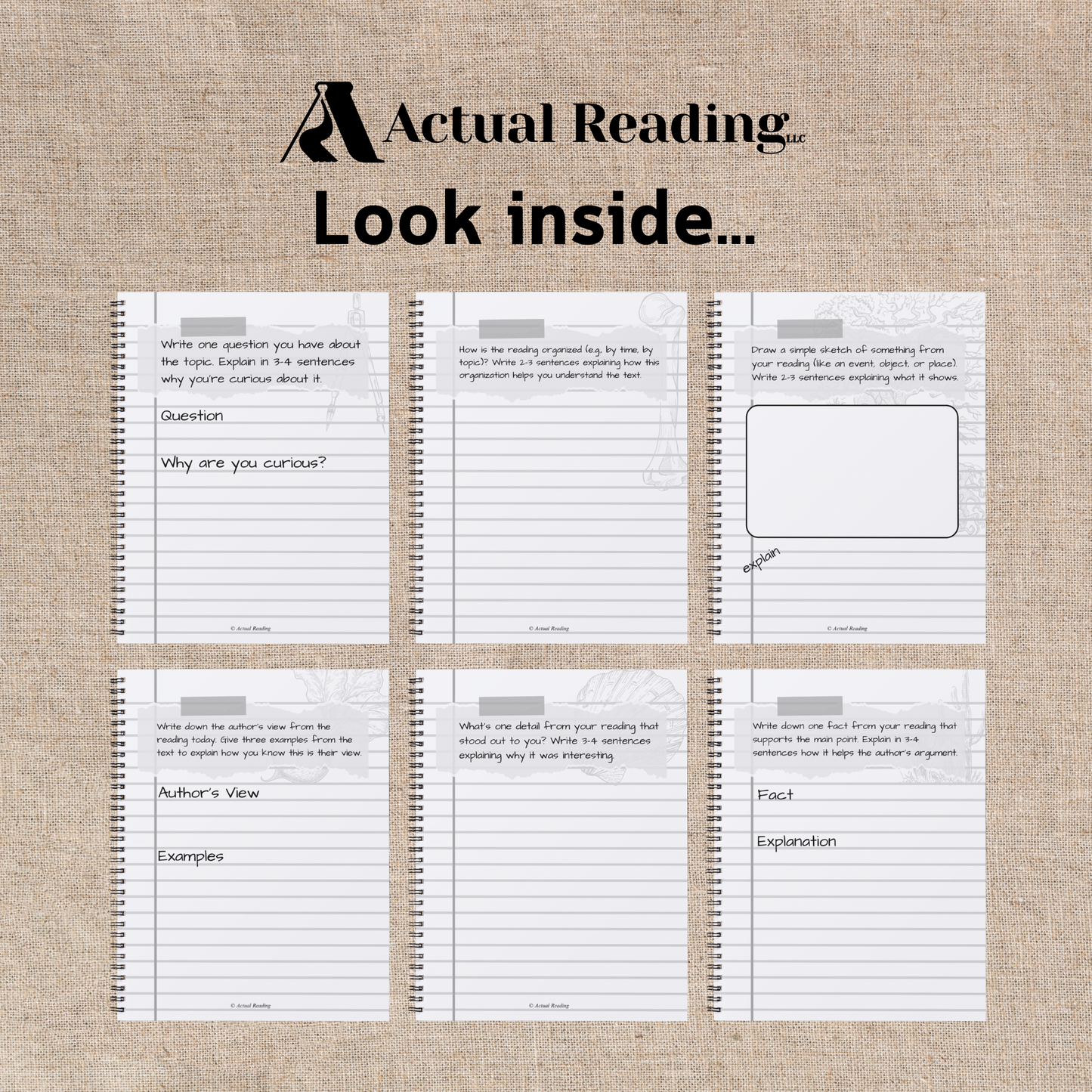 Digital Collection | Level C Guided Learning Journal Bundle