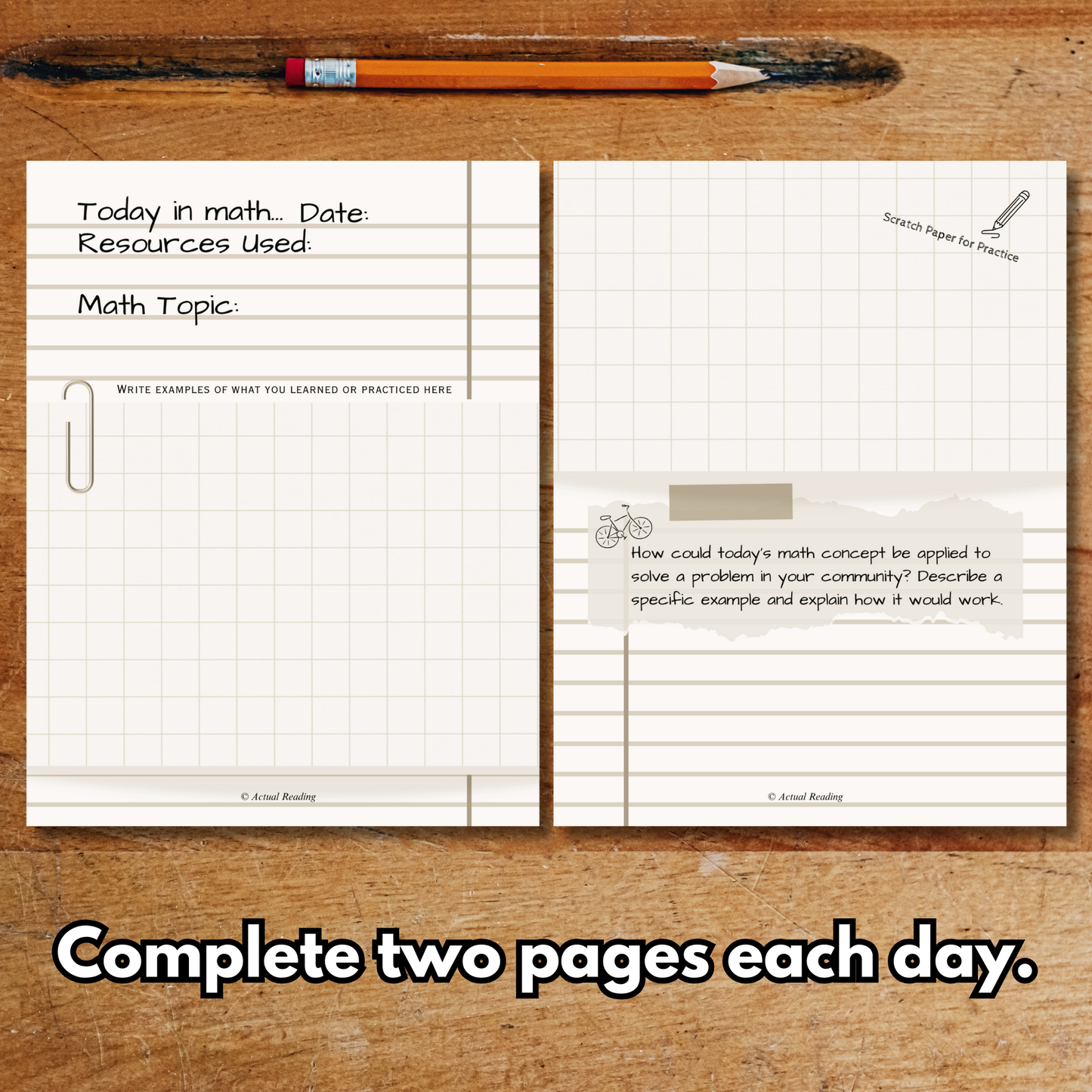 Digital Collection | Level C Guided Learning Journal Bundle