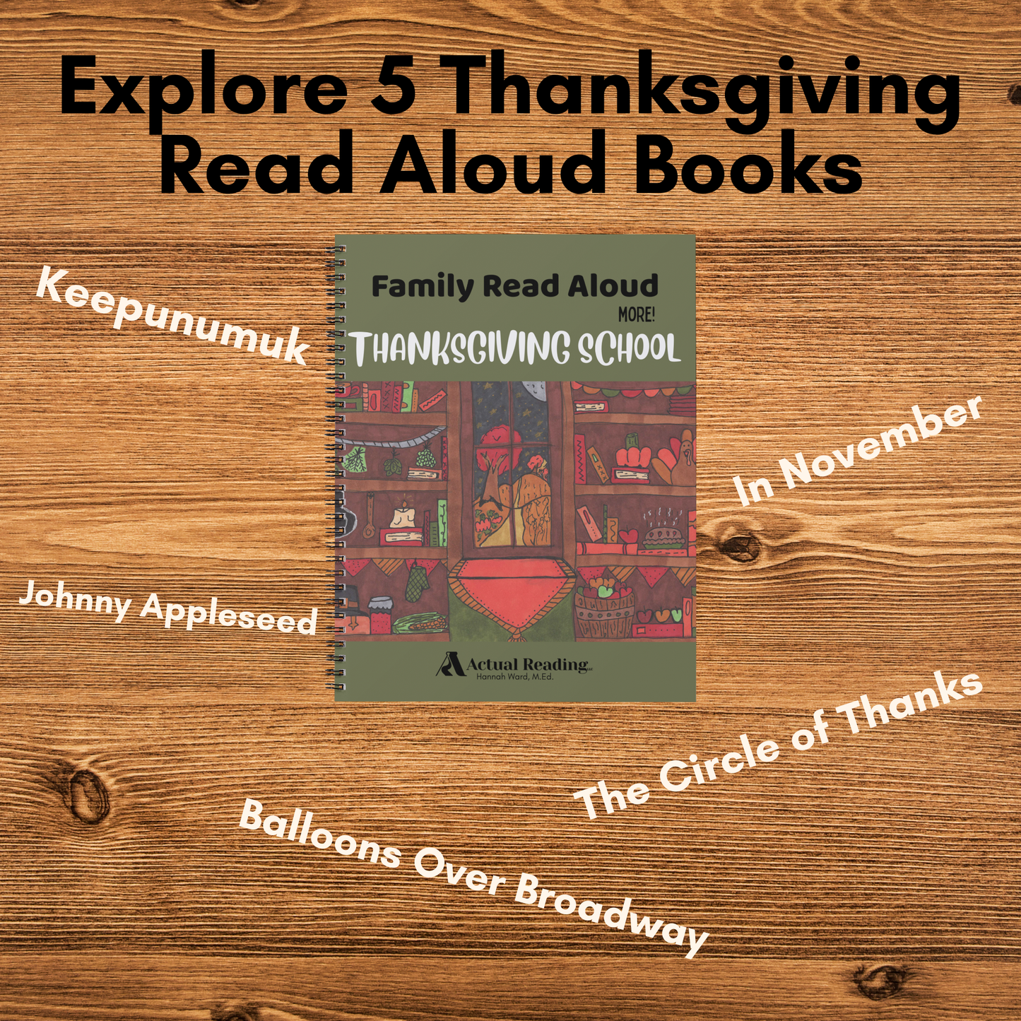 [DIGITAL] Family Read Aloud, More Thanksgiving School | Grade: Pre-K - 5 (Age: 2-11)