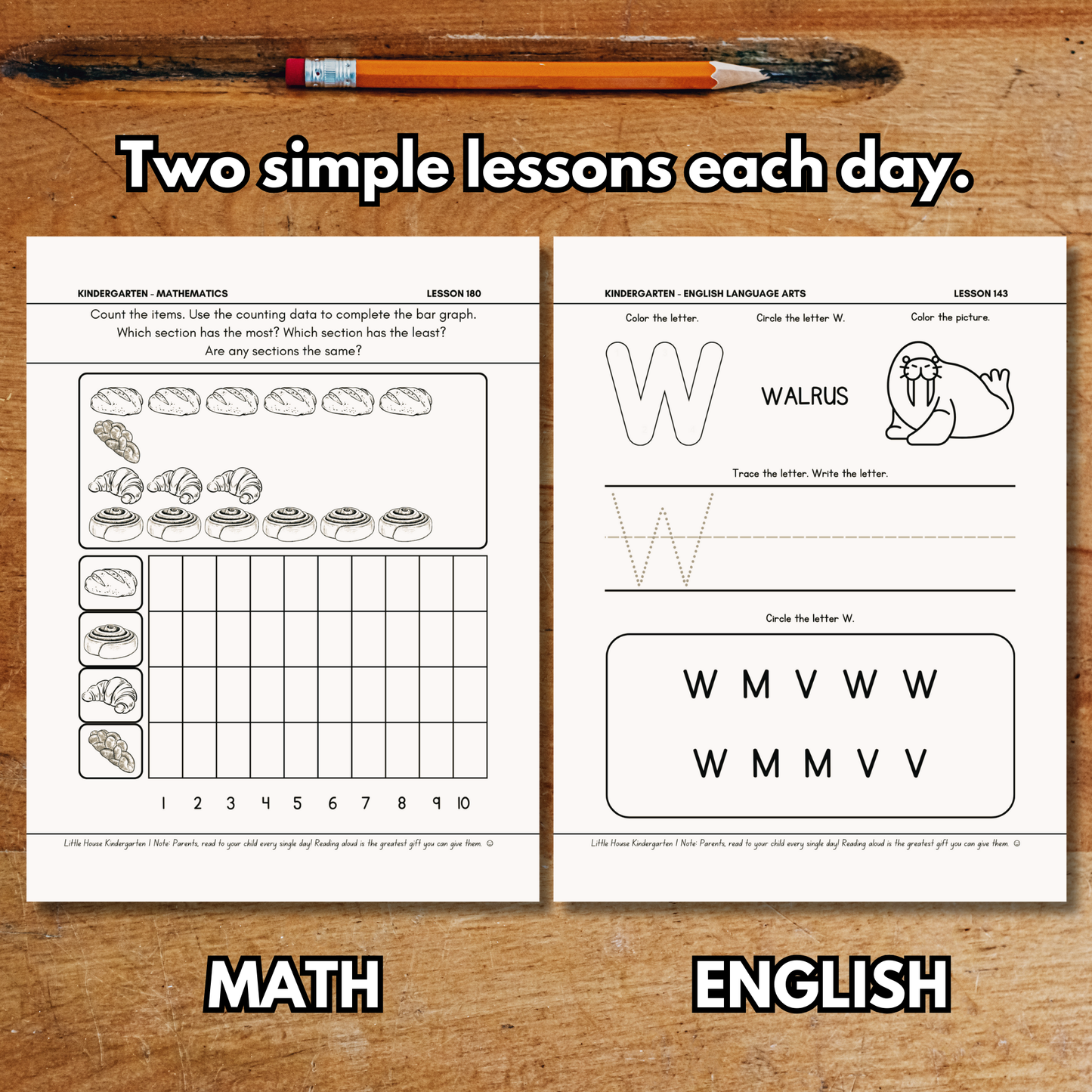 [DIGITAL] Little House Kindergarten | Unit 4 Workbook