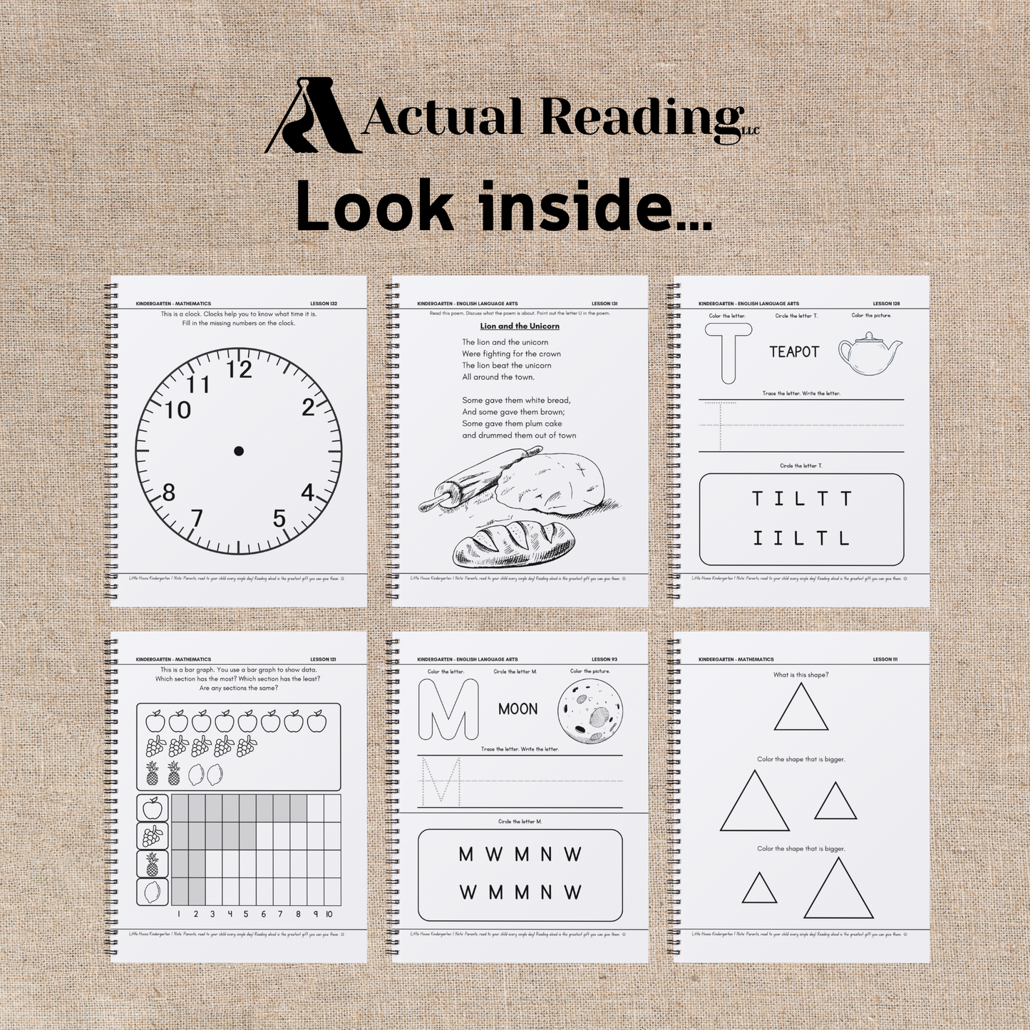 [DIGITAL] Little House Kindergarten | Unit 3 Workbook