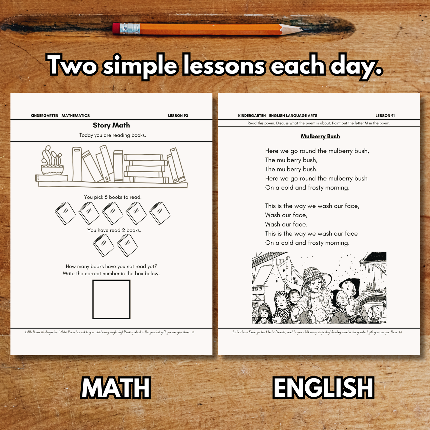 [DIGITAL] Little House Kindergarten | Full Year Bundle