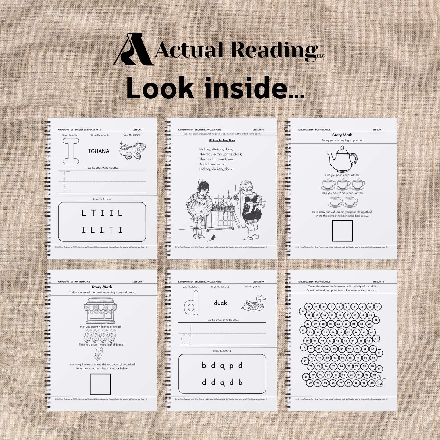 [DIGITAL] Little House Kindergarten | Unit 1 Workbook