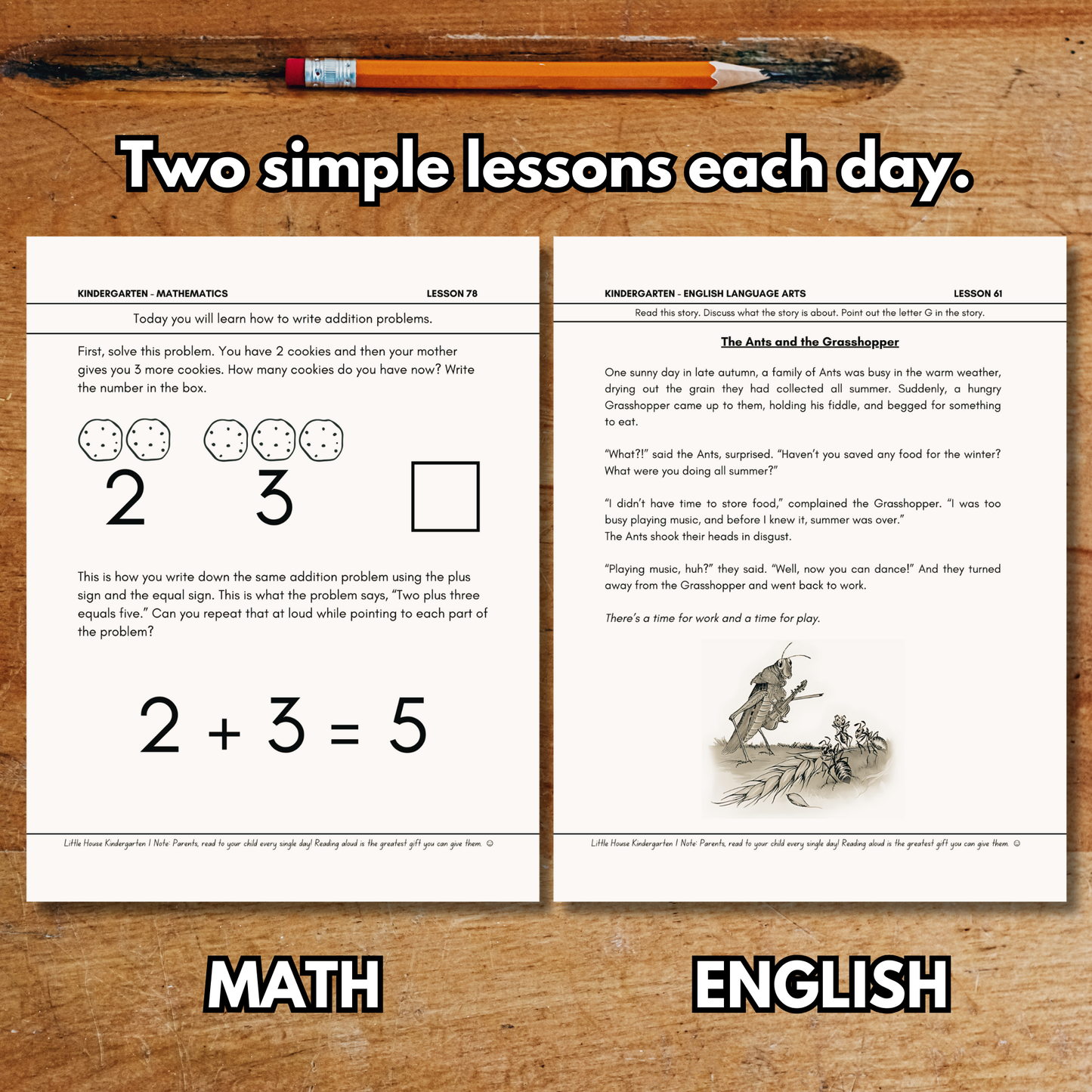 [DIGITAL] Little House Kindergarten | Unit 1 Workbook
