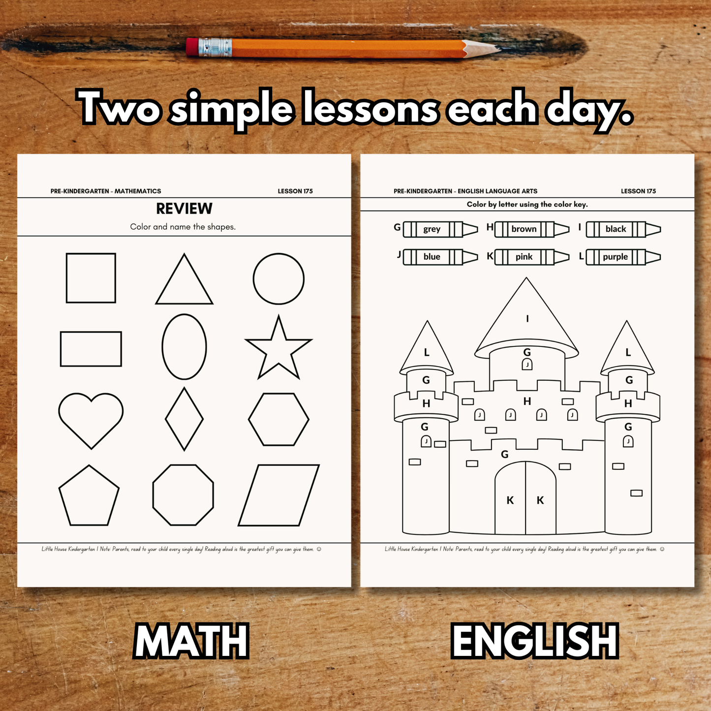 [DIGITAL] Little House Pre-Kindergarten | Full Year Bundle