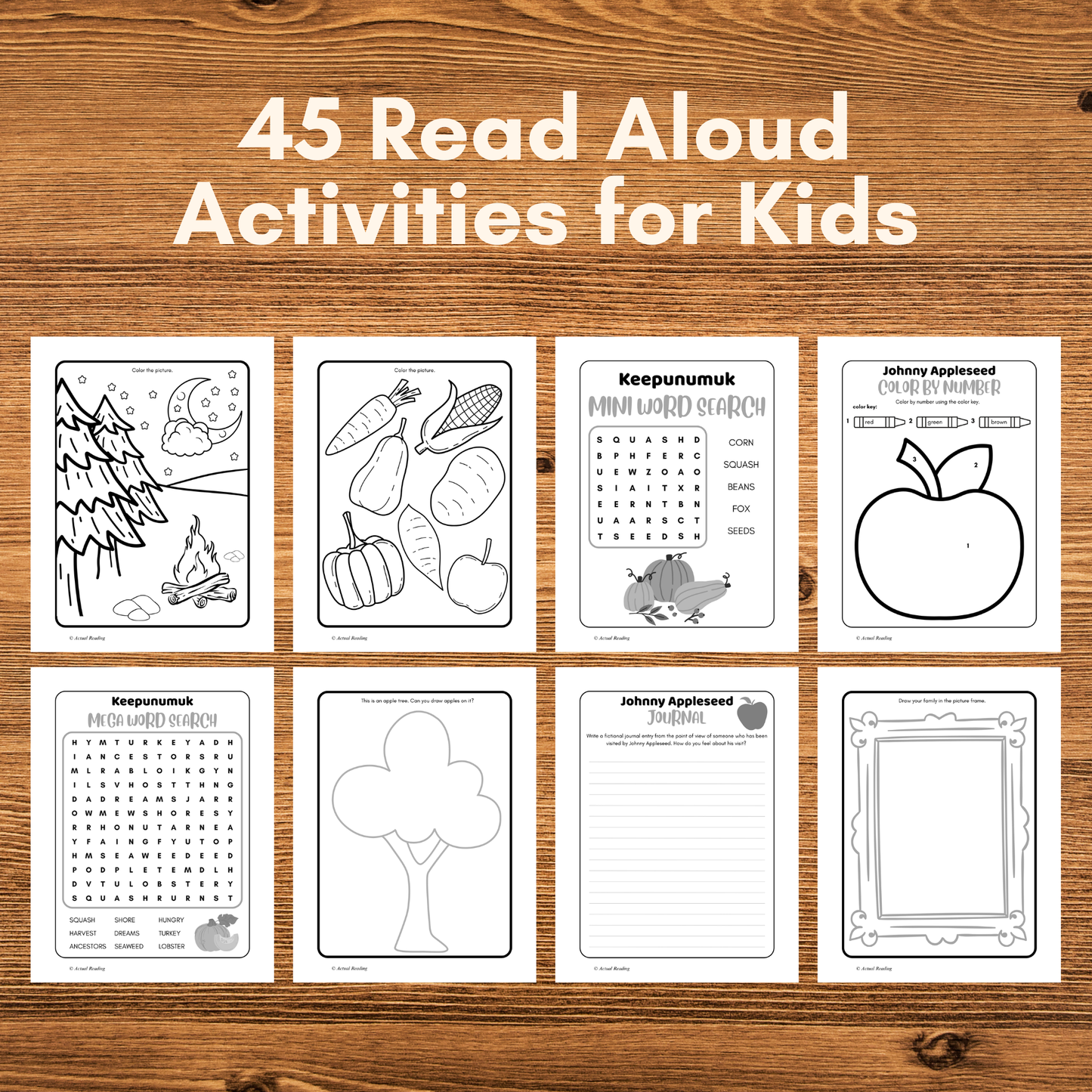 [DIGITAL] Family Read Aloud, More Thanksgiving School | Grade: Pre-K - 5 (Age: 2-11)