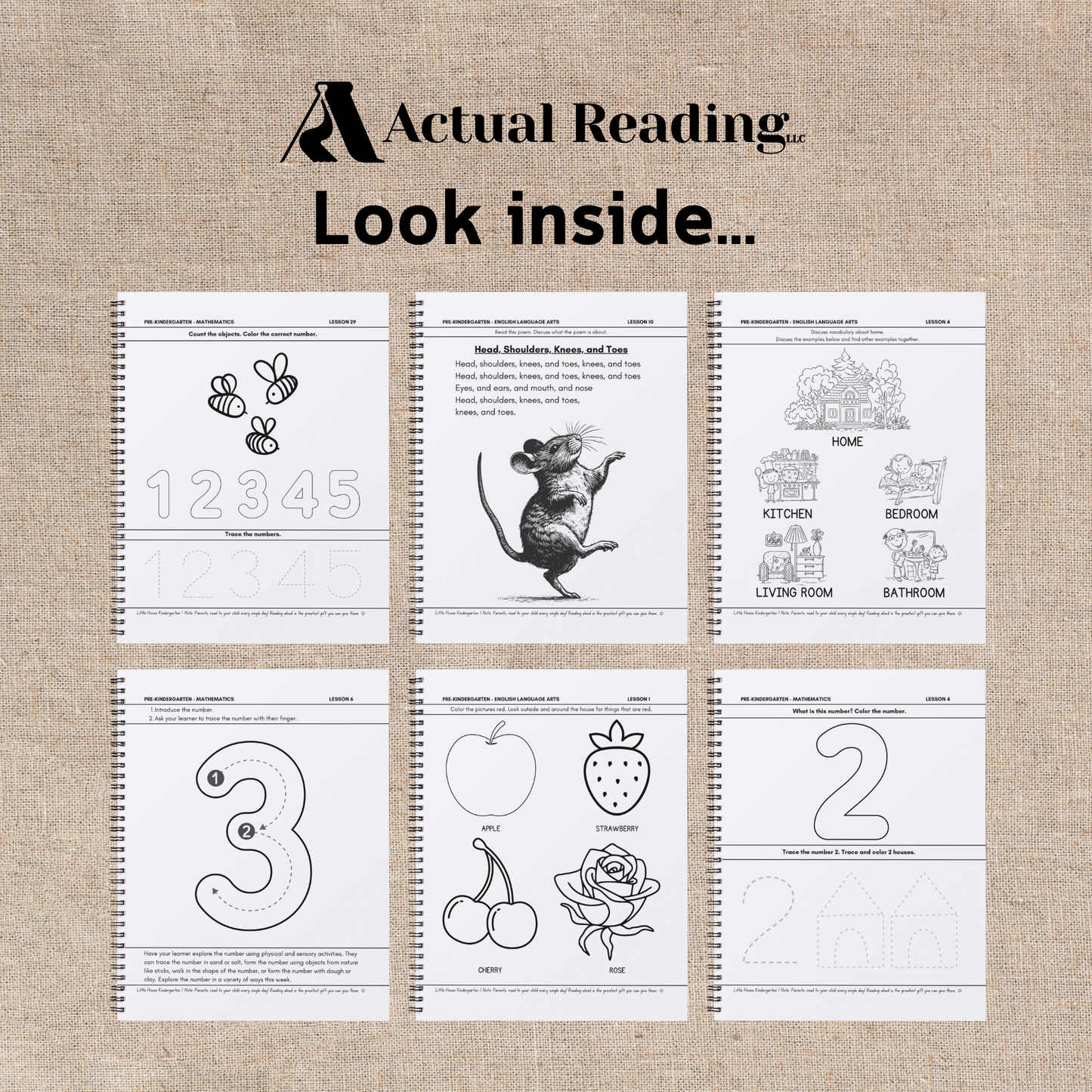 [DIGITAL] Little House Pre-Kindergarten | Unit 1 Workbook