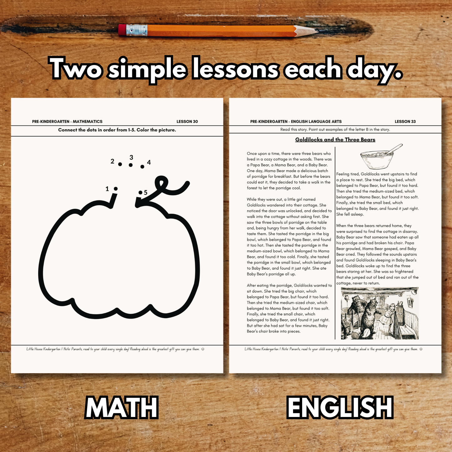 [DIGITAL] Little House Pre-Kindergarten | Unit 1 Workbook
