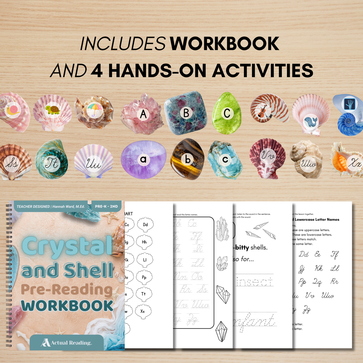 [DIGITAL] GREAT BIG Pre-Reading Workbook and Activity Bundle (Letter Matching and Phonics) | Grade: Pre-K - 2nd (Age: 2-8)