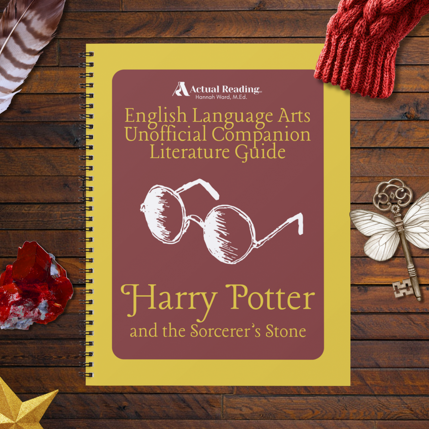 [DIGITAL] English Language Arts Unofficial Companion Literature Guide | Harry Potter and the Sorcerer's Stone | Grade: 3 - 8 (Age: 8-14)