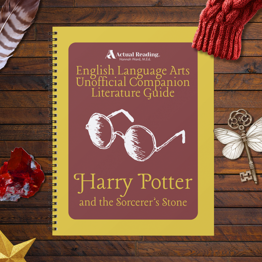 [DIGITAL] English Language Arts Unofficial Companion Literature Guide | Harry Potter and the Sorcerer's Stone | Grade: 3 - 8 (Age: 8-14)