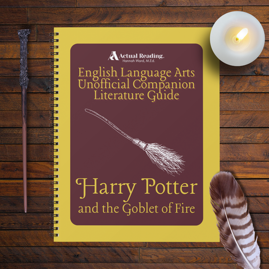 [DIGITAL] English Language Arts Unofficial Companion Literature Guide | Harry Potter and the Goblet of Fire | Grade: 3 - 8 (Age: 8-14)