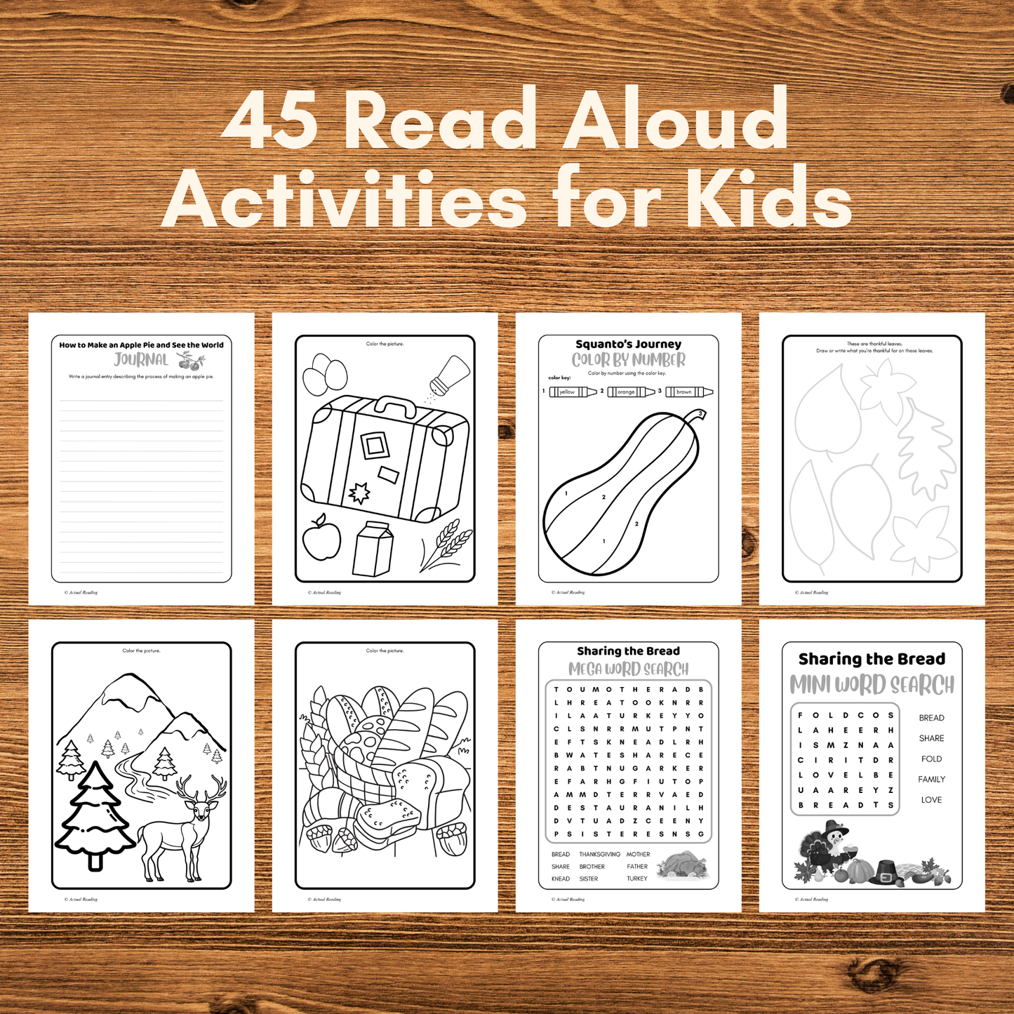 [DIGITAL] Family Read Aloud, Thanksgiving School | Grade: Pre-K - 5 (Age: 2-11)