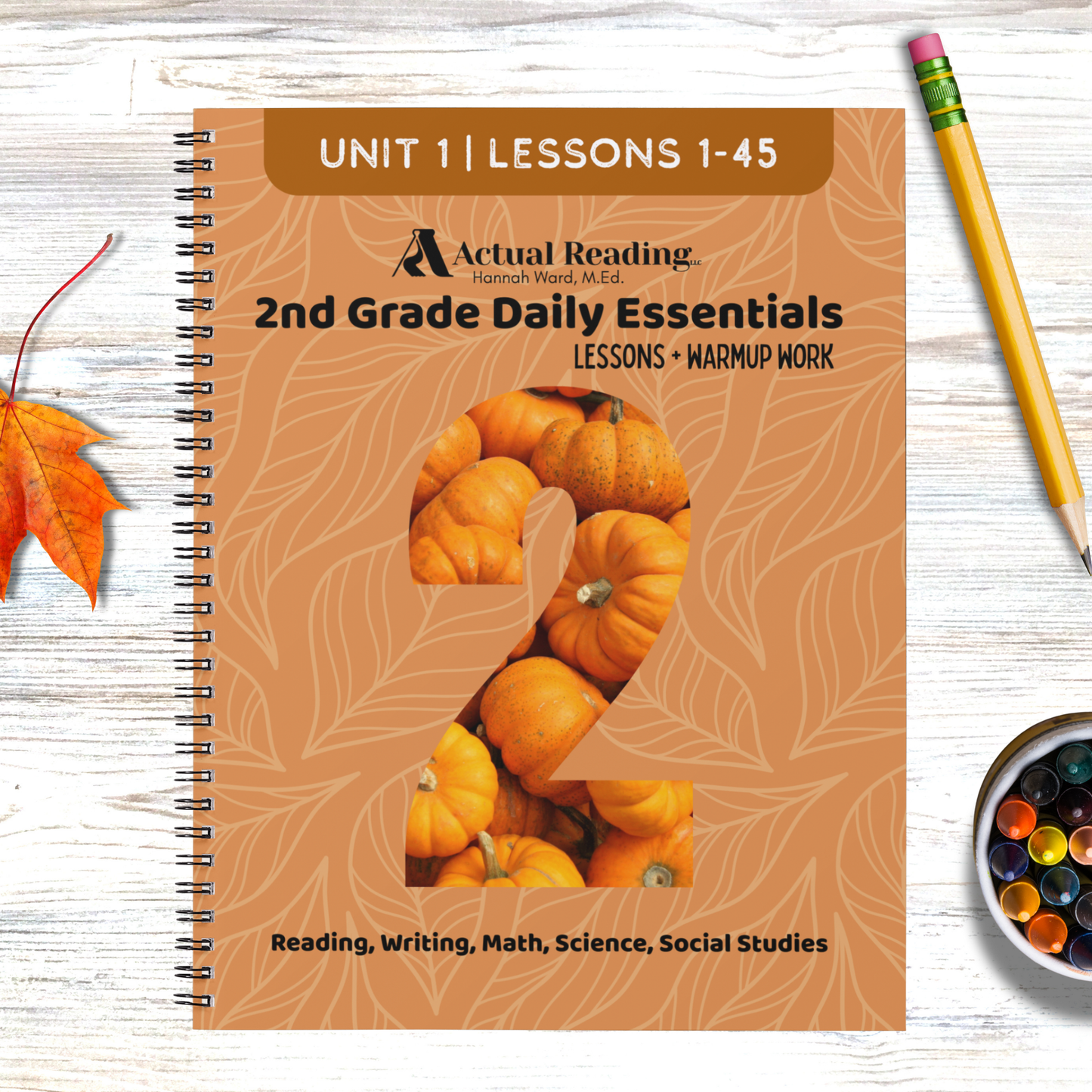 [DIGITAL] 2nd Grade Daily Essentials | Reading, Writing, Math, Science, Social Studies | Unit 1, Lessons 1 - 45 | Grade: 2 (Age 7-8)