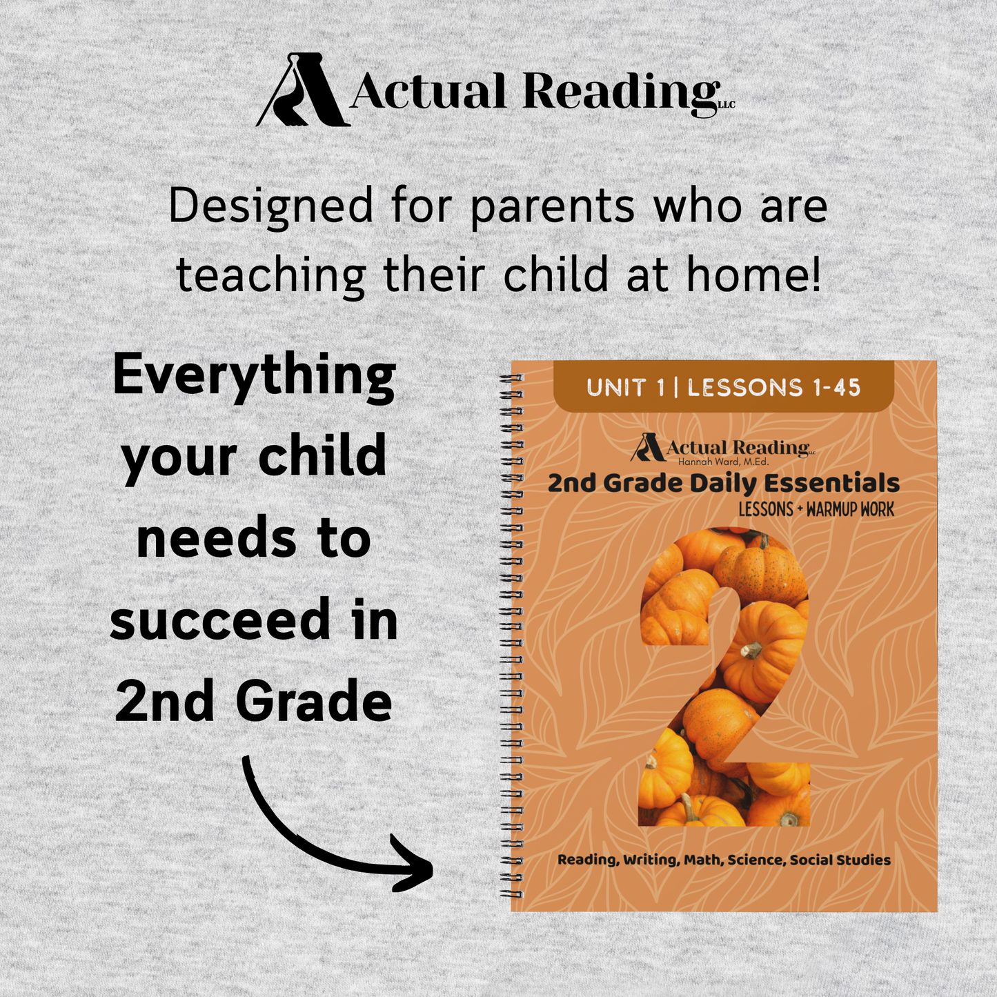 [DIGITAL] 2nd Grade Daily Essentials | Reading, Writing, Math, Science, Social Studies | Unit 1, Lessons 1 - 45 | Grade: 2 (Age 7-8)