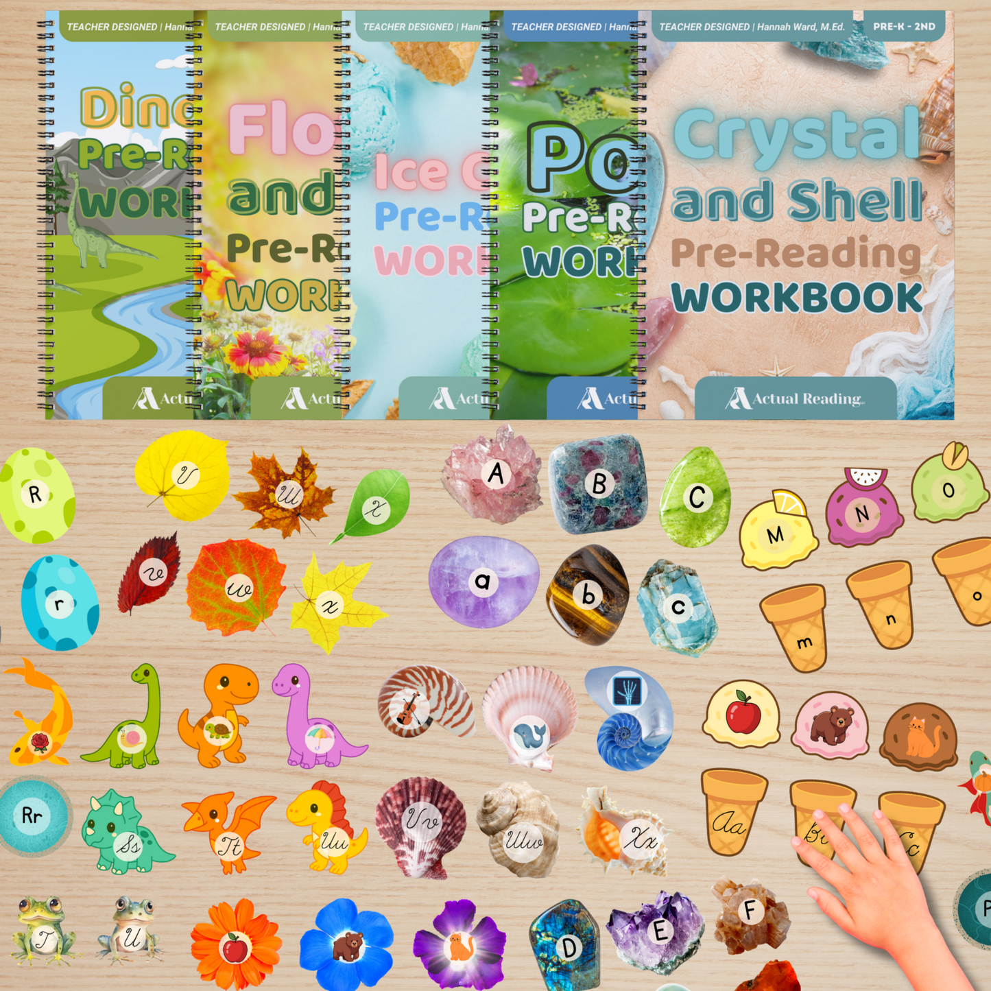 [DIGITAL] GREAT BIG Pre-Reading Workbook and Activity Bundle (Letter Matching and Phonics) | Grade: Pre-K - 2nd (Age: 2-8)