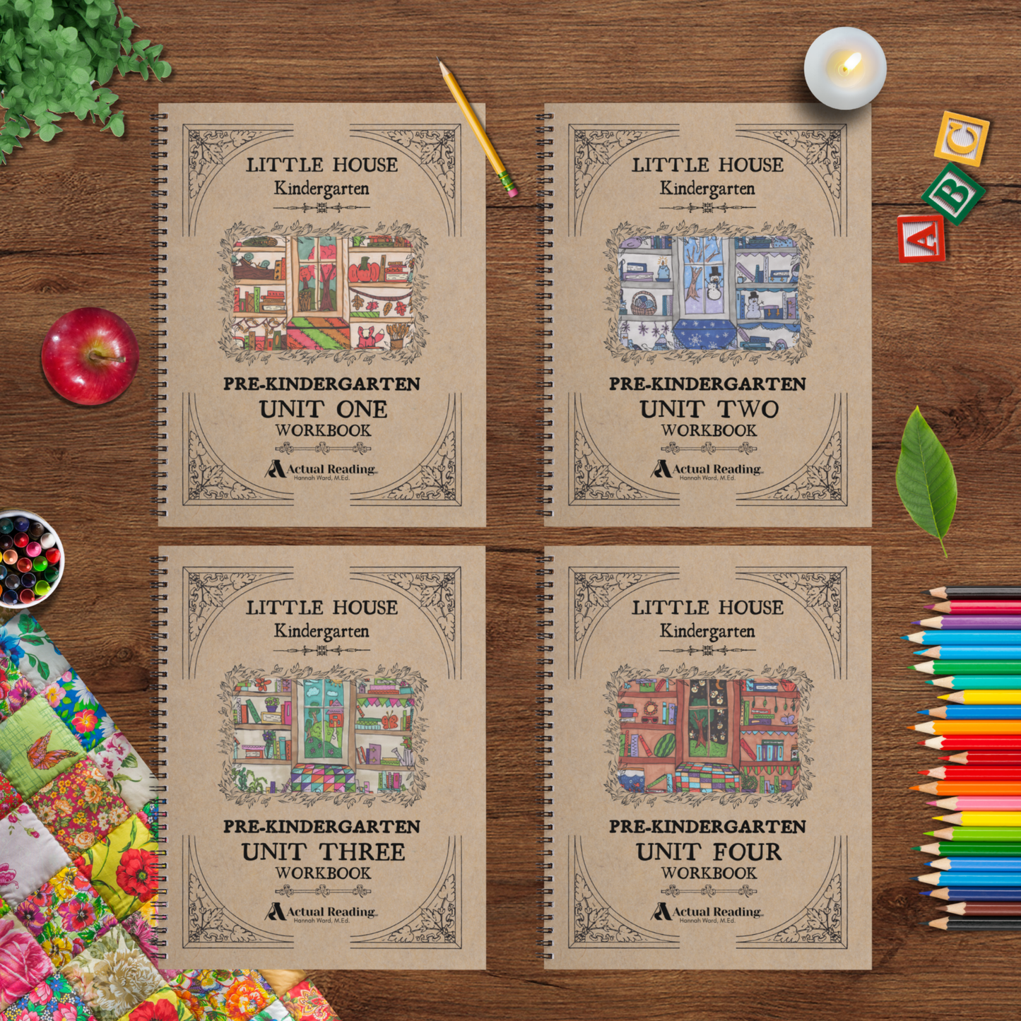 [DIGITAL] Little House Pre-Kindergarten | Full Year Bundle | Grade: Pre-K (Age: 2-5)