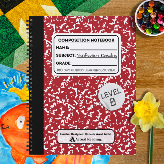 [DIGITAL] Level B Nonfiction Reading Guided Learning Journal