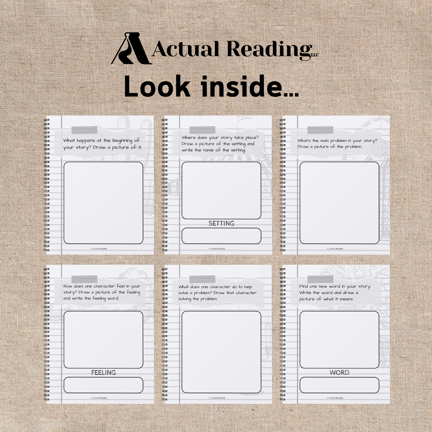 [DIGITAL] Level A Fiction Reading Guided Learning Journal