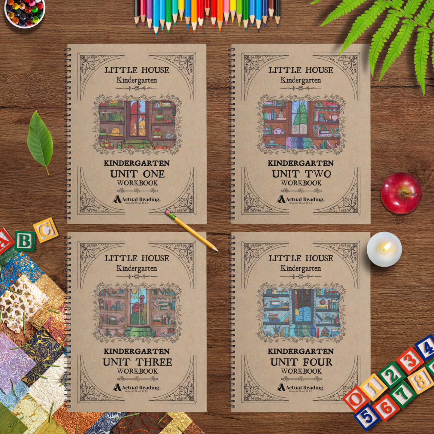 [DIGITAL] Little House Kindergarten | Full Year Bundle | Grade: K (Age 5-6)