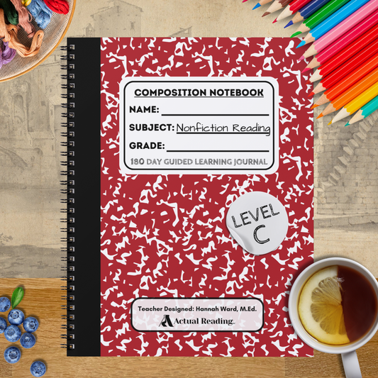 [DIGITAL] Level C Nonfiction Reading Guided Learning Journal