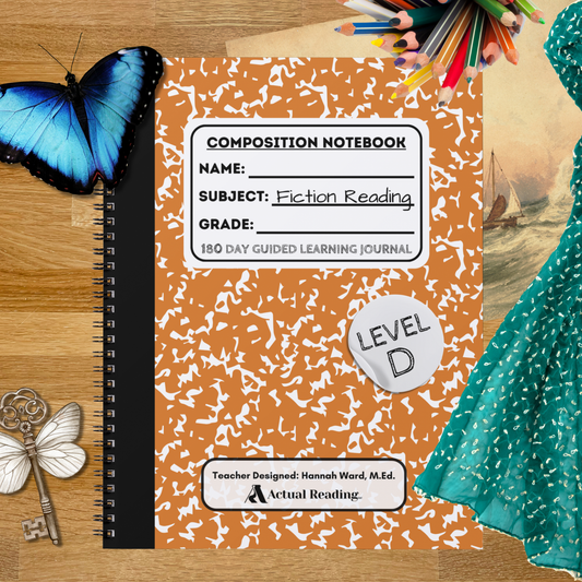 [DIGITAL] Level D Fiction Reading Guided Learning Journal