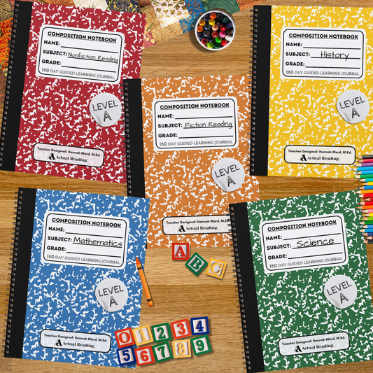 Digital Collection | Level A Guided Learning Journal Bundle