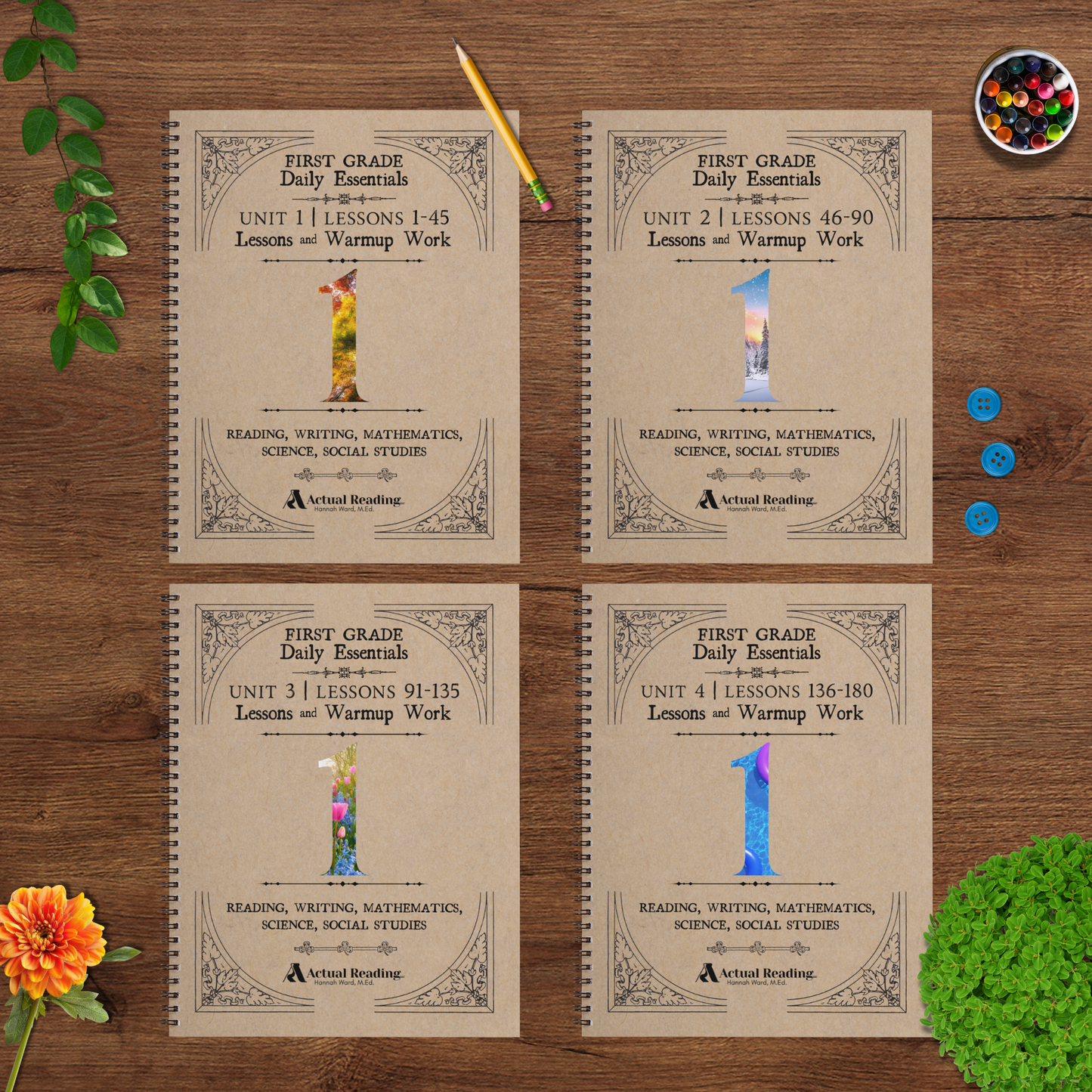[DIGITAL] Early Elementary Daily Essentials | 1st Grade, 2nd Grade, 3rd Grade | Reading, Writing, Math, Science, Social Studies | All Units | Grade: 1, 2, 3 (Age 6-9)