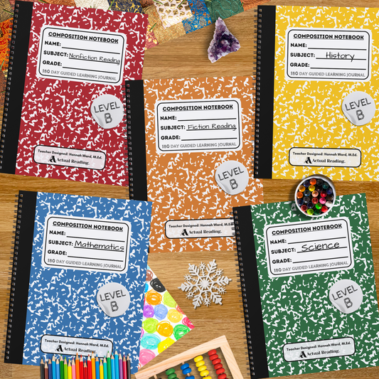 Digital Collection | Level B Guided Learning Journal Bundle