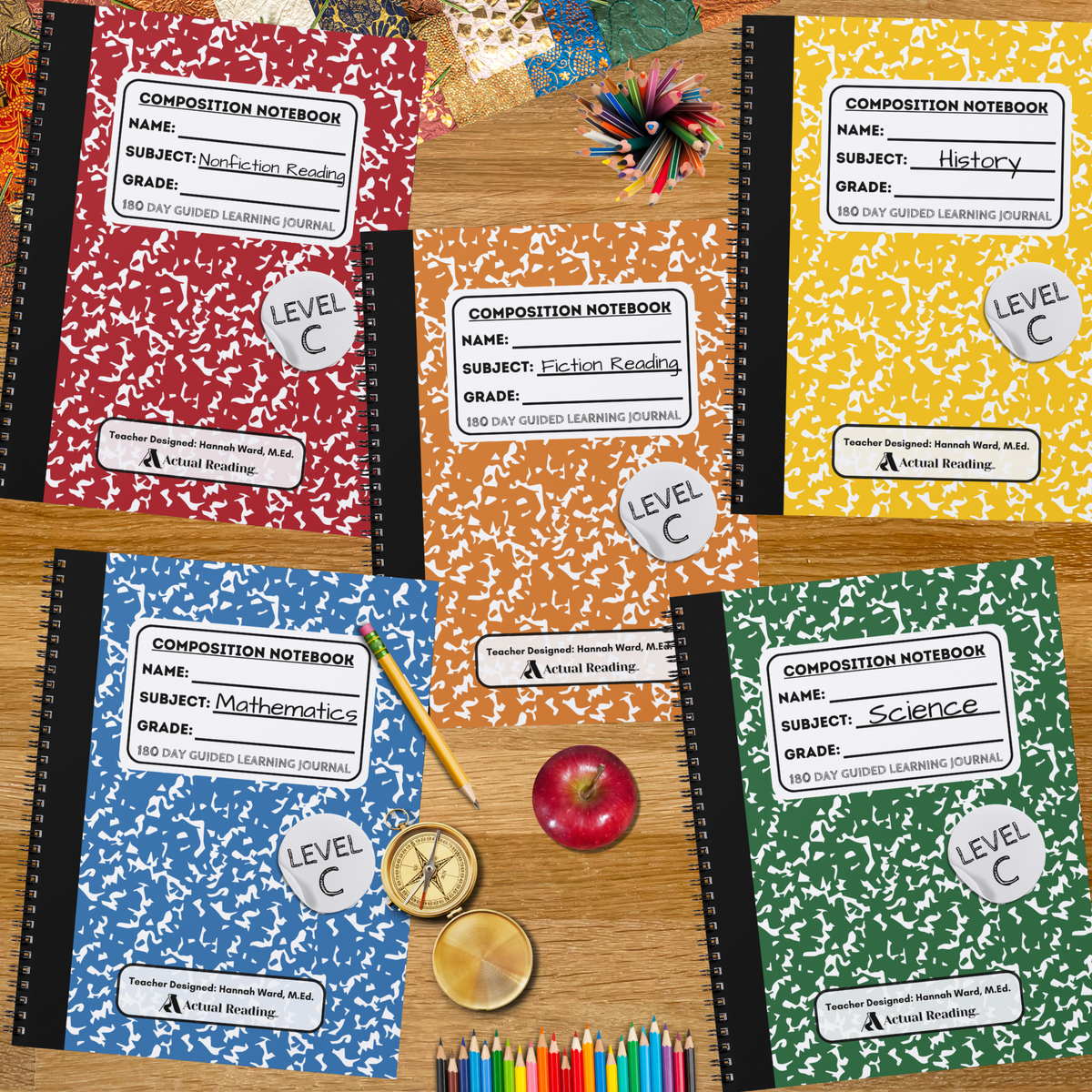 Digital Collection | Level C Guided Learning Journal Bundle | Grade: 6 ...