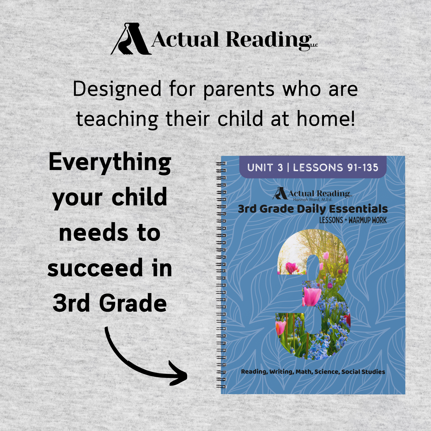 [DIGITAL] 3rd Grade Daily Essentials | Reading, Writing, Math, Science, Social Studies | Unit 3, Lessons 91 - 135 | Grade: 3 (Age 8-9)