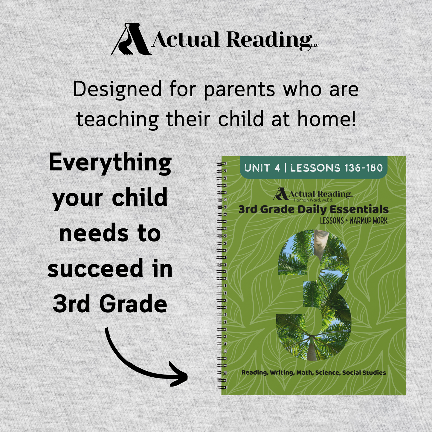 [DIGITAL] 3rd Grade Daily Essentials | Reading, Writing, Math, Science, Social Studies | Unit 4, Lessons 136 - 180 | Grade: 3 (Age 8-9)