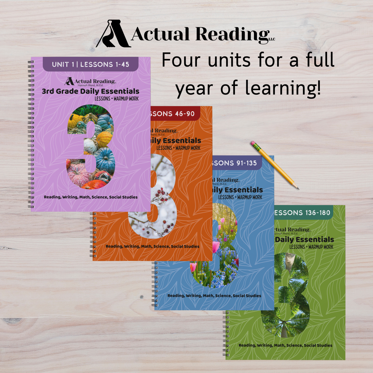 [DIGITAL] 3rd Grade Daily Essentials | Reading, Writing, Math, Science, Social Studies | Unit 1, Lessons 1 - 45 | Grade: 3 (Age 8-9)