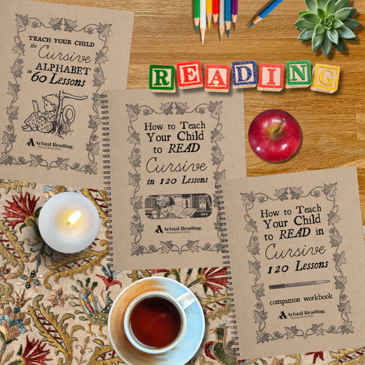 Digital Collection | Teach Your Child to Read Cursive | Grade: Pre-K - 3 (Age: 2-9)