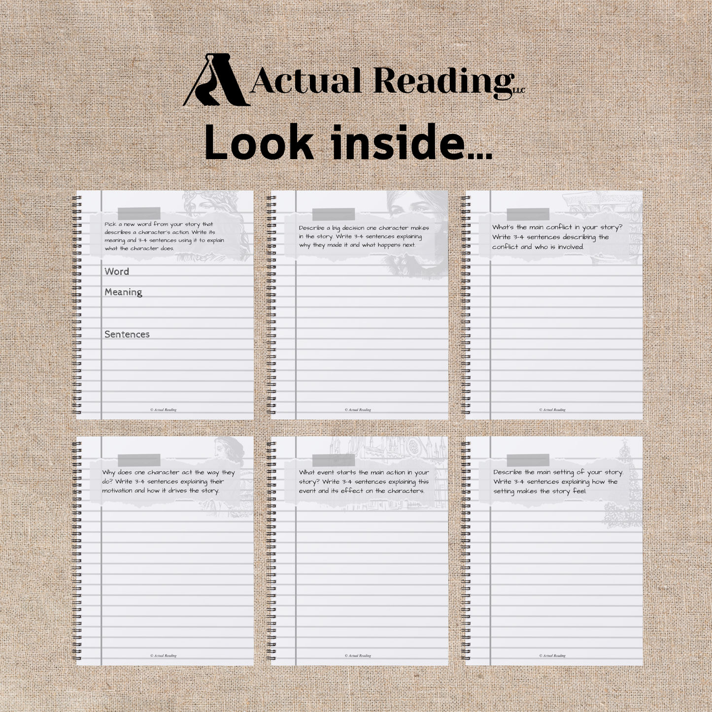 [DIGITAL] Level C Fiction Reading Guided Learning Journal