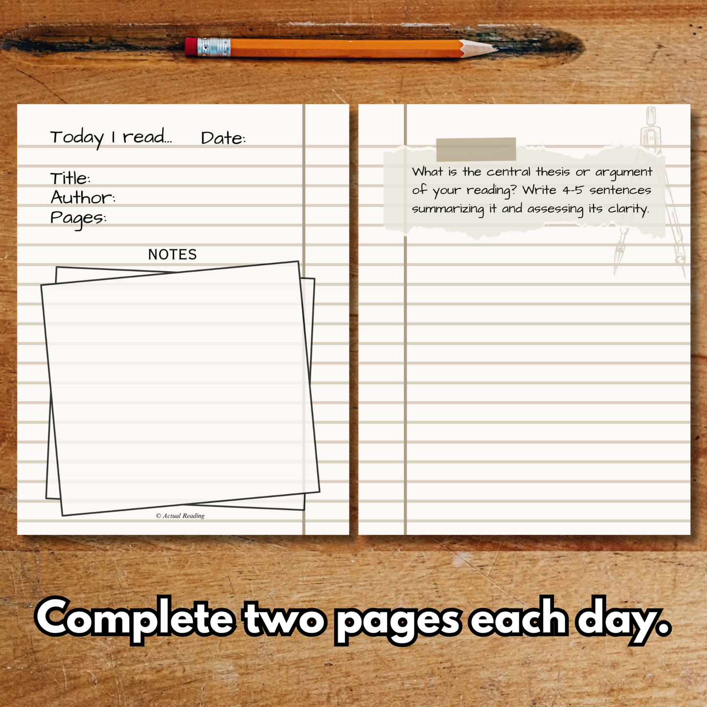 [DIGITAL] Level D Nonfiction Reading Guided Learning Journal