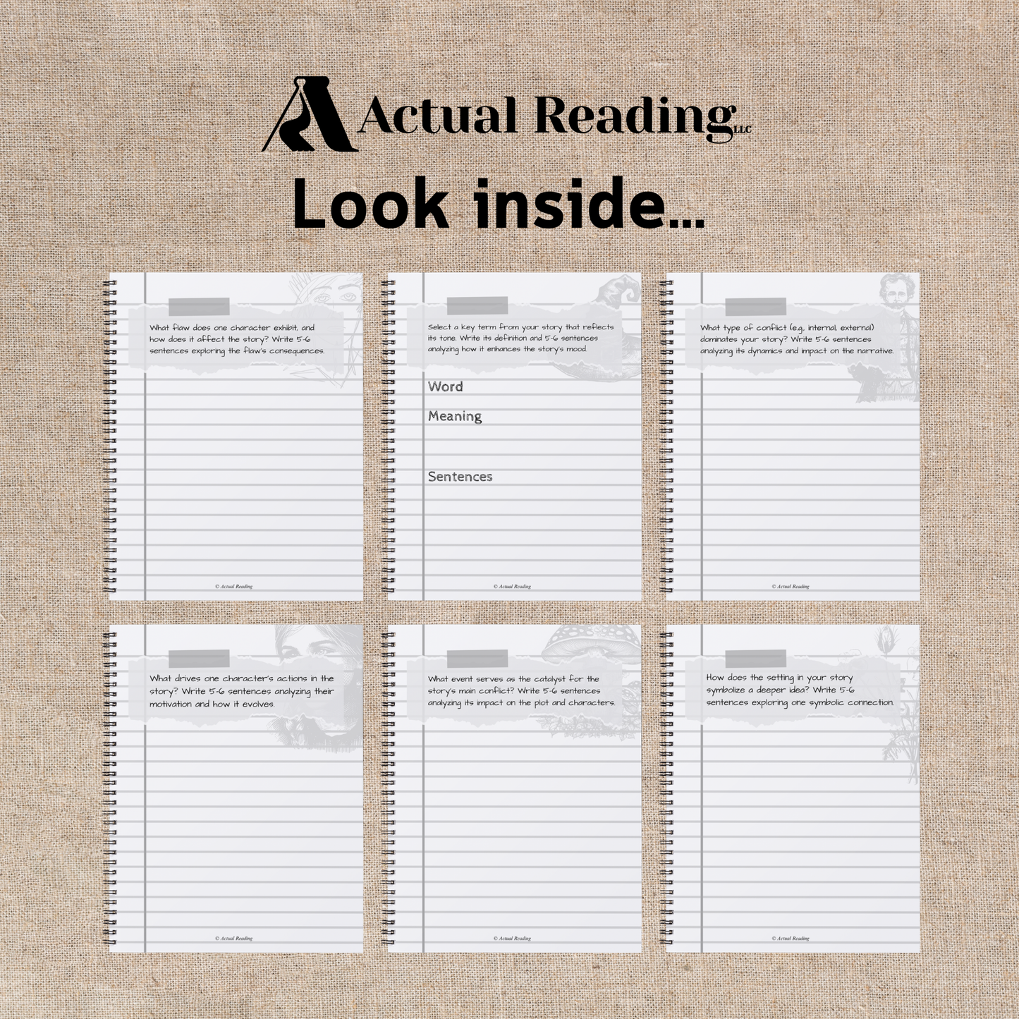 [DIGITAL] Level D Fiction Reading Guided Learning Journal